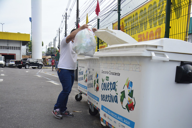Mais de 130 toneladas de material reciclável são coletados em 6 meses em Manaus