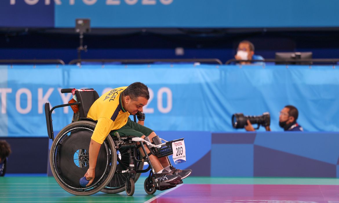 Maciel Santos conquista bronze na bocha
