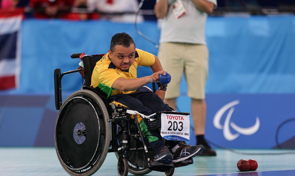 Brasileiros da bocha sofrem derrotas na Paralimpíada de Tóquio