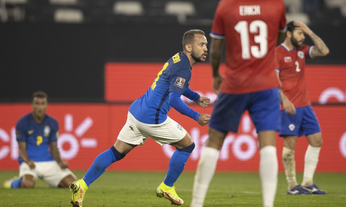 Copa 2022: Brasil vence Chile pelas Eliminatórias