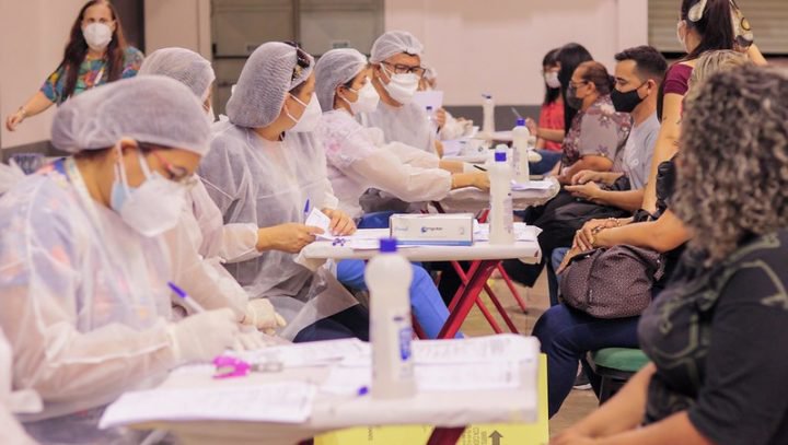Mais de 4 mil pessoas foram diagnosticadas com Covid-19 nos Centros de testagem em Manaus