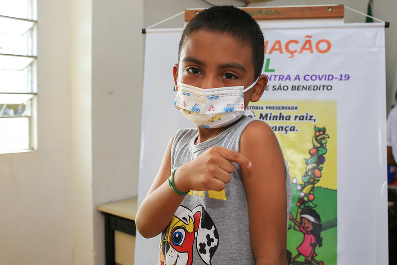 Confira lista de postos para vacinação de crianças de 10 anos sem comorbidades em Manaus