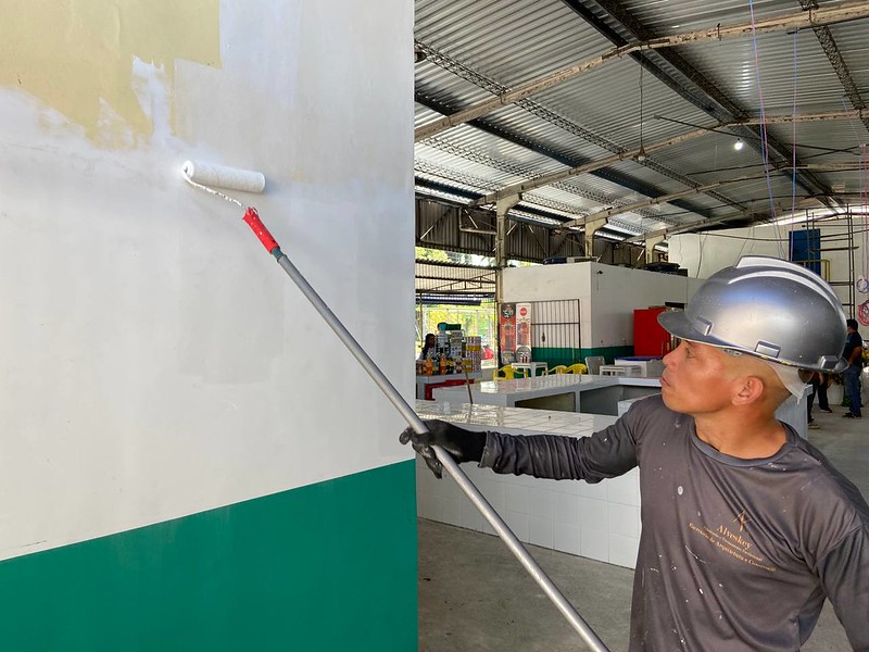 Reforma na Feira do Japiim, em Manaus, deve ser concluída até final de Agosto