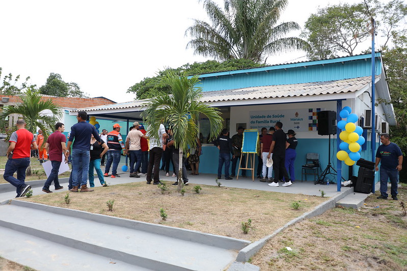 Unidade de Saúde da Família é entregue revitalizada na zona rural de Manaus 