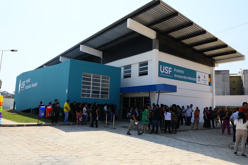 Unidade de Saúde Amazonino Mendes é inaugurada em Manaus