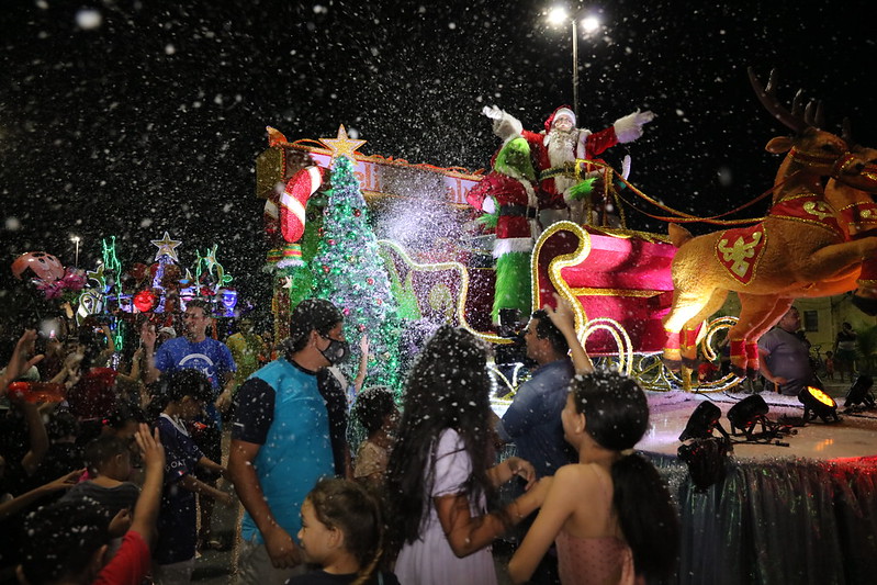Confira a programação da 'Parada Natalina' deste sábado em Manaus
