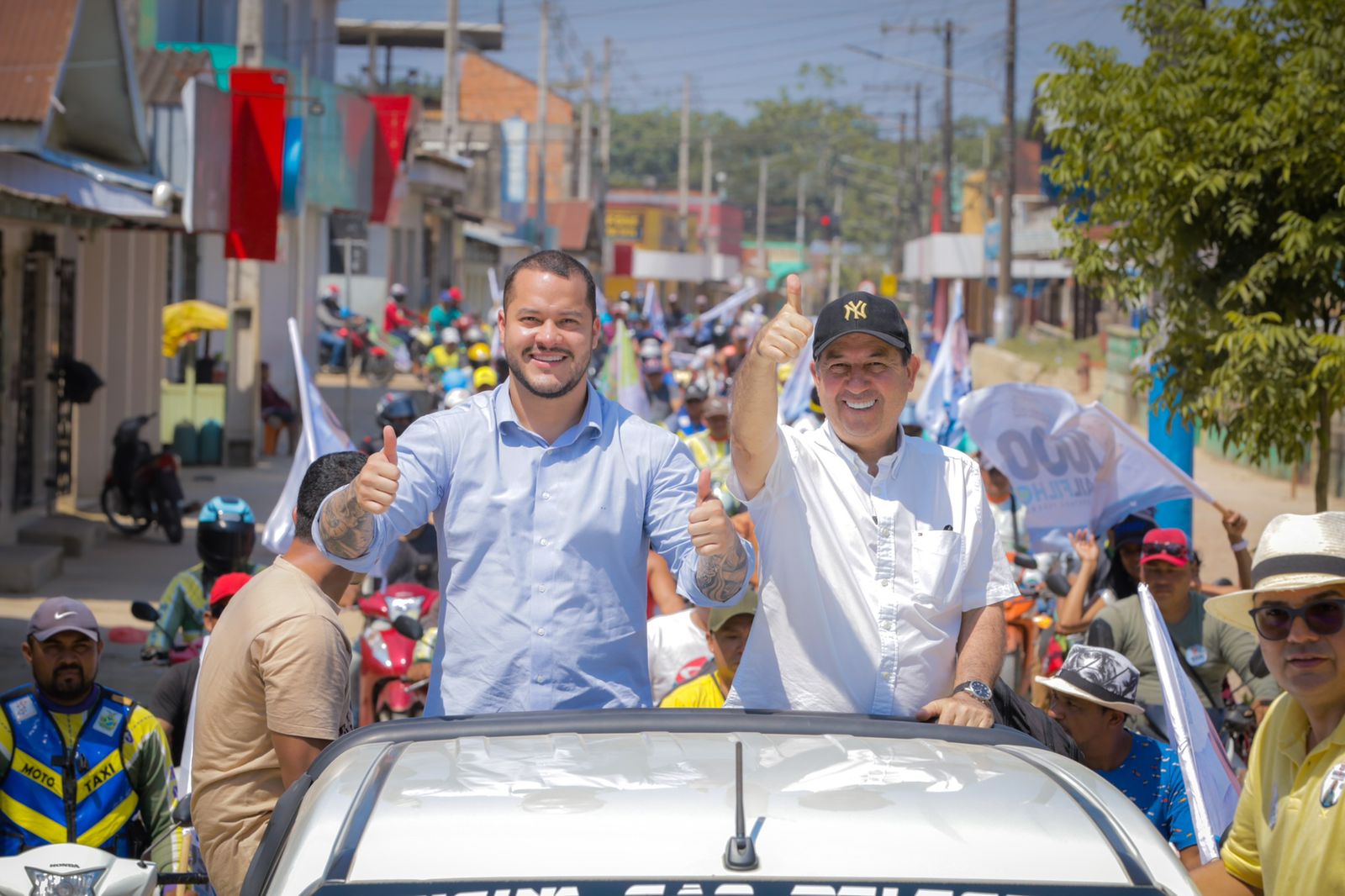Adail Filho faz maratona de visitas pelo interior do Amazonas