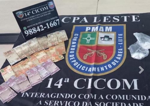 Taxista é preso com drogas durante blitz em Manaus