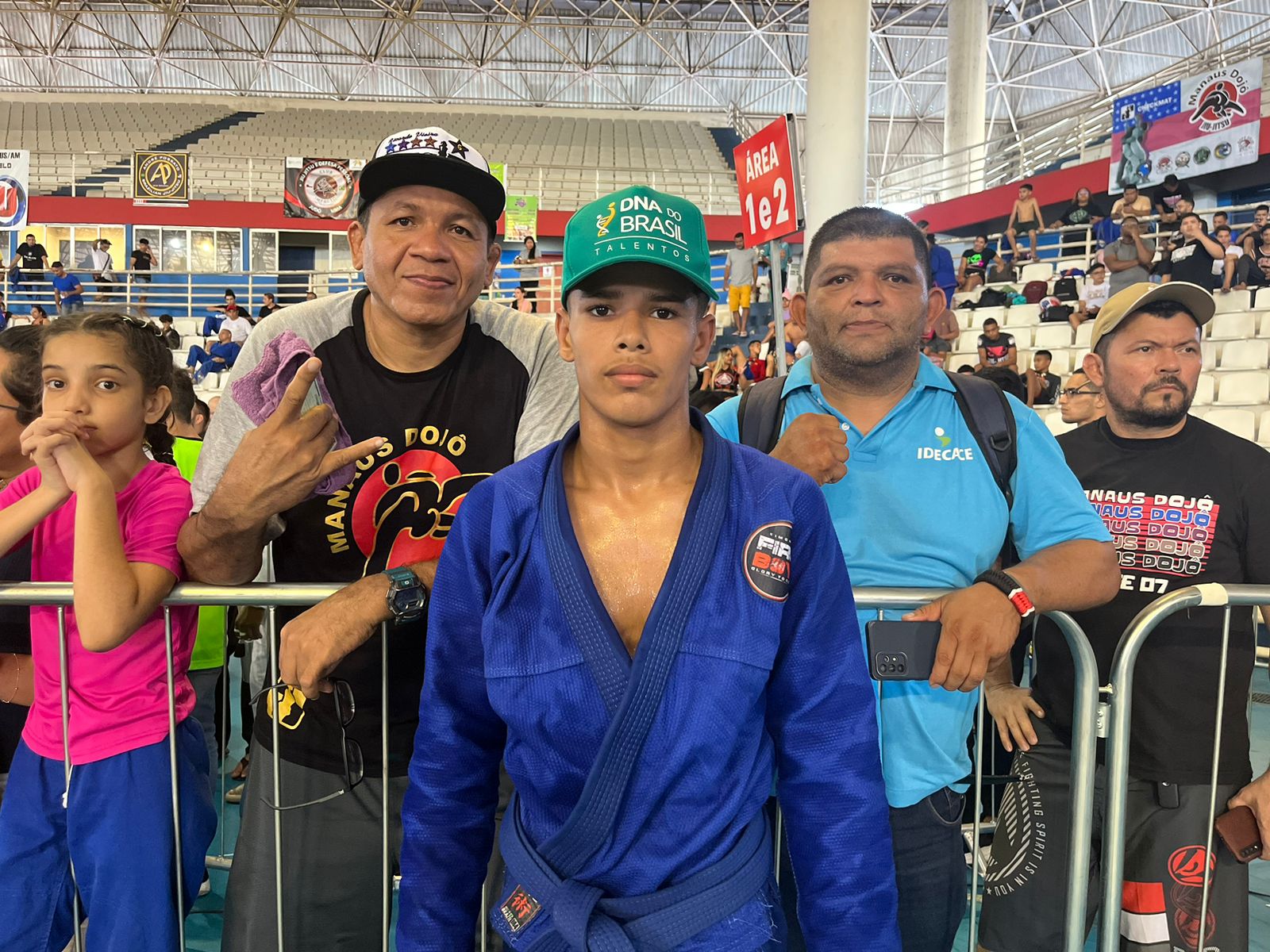 Atleta amazonense vence duas medalhas em Campeonato de Jiu-jitsu em Manaus