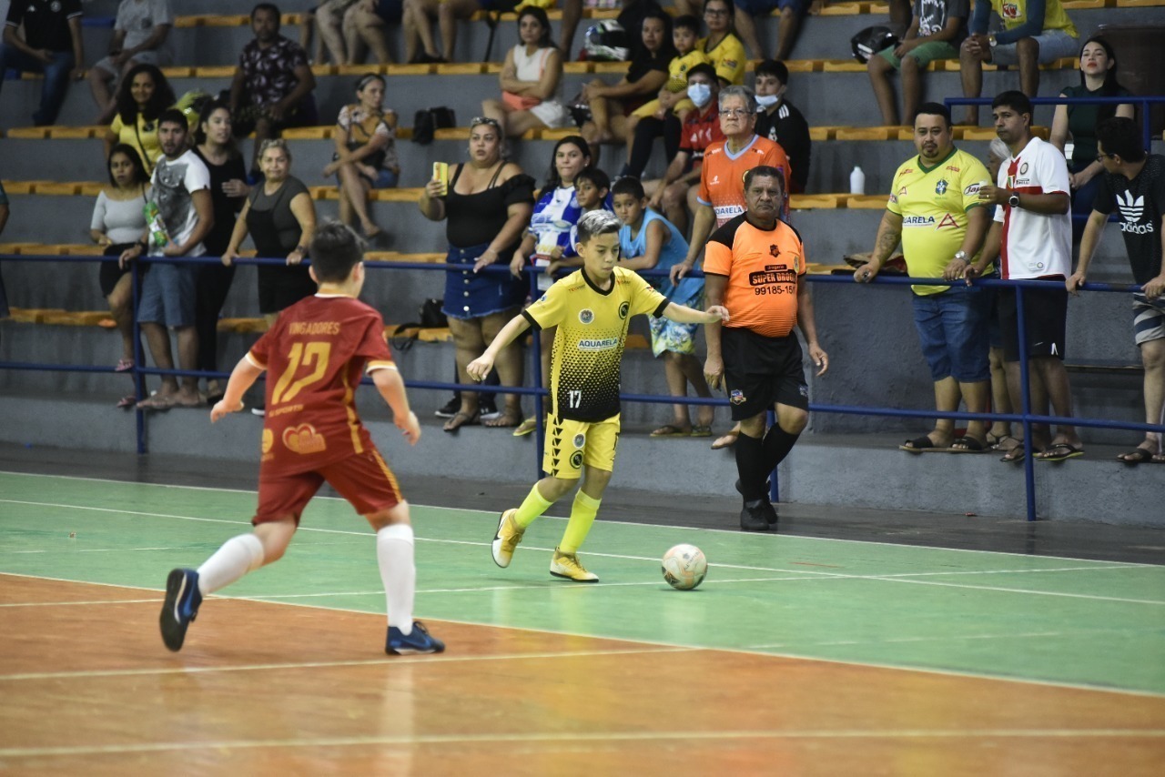 Ginásio Renné Monteiro recebe Campeonato Amazonense de Futsal Sub-10 e 12