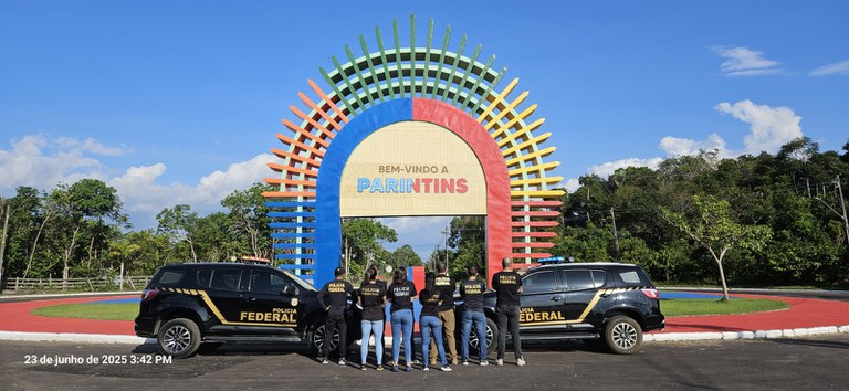 Polícia Federal monta operação para reforçar segurança durante Festival de Parintins