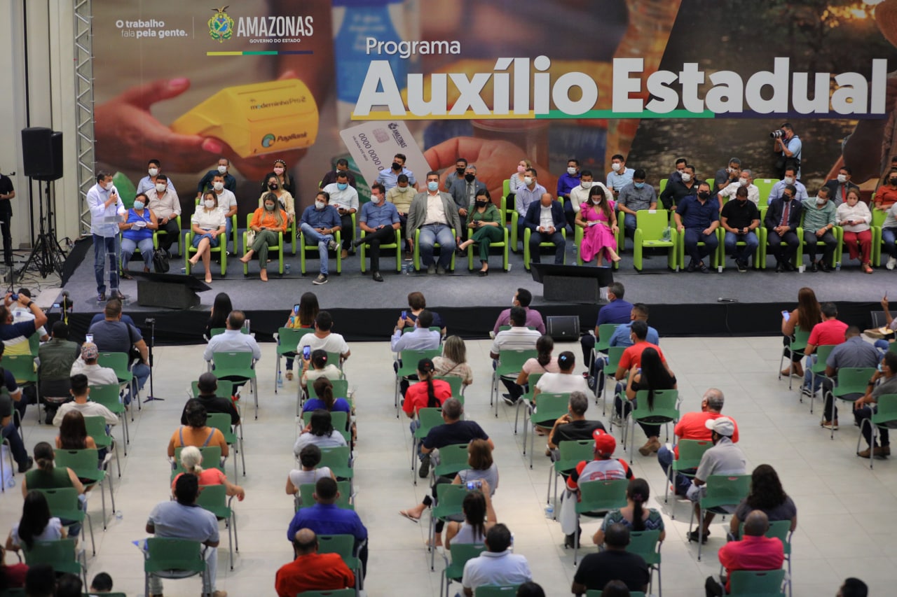 Governo anuncia Auxílio de R$ 150 para 300 mil famílias do Amazonas