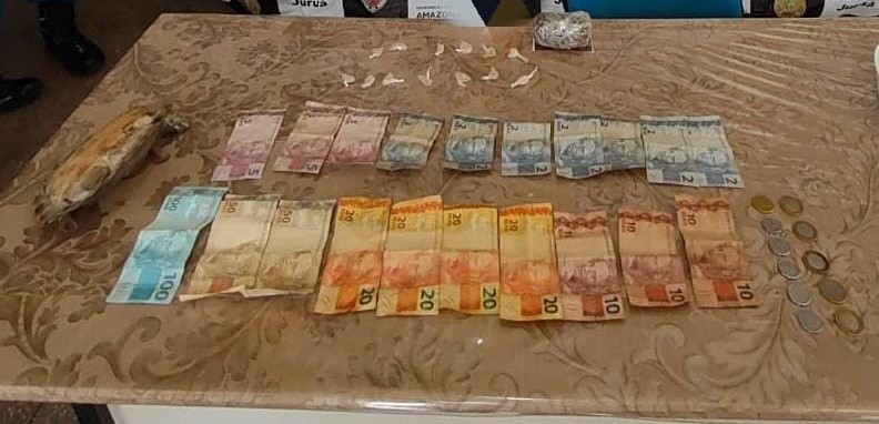 Mulher é presa com dinheiro e animais silvestres no Amazonas