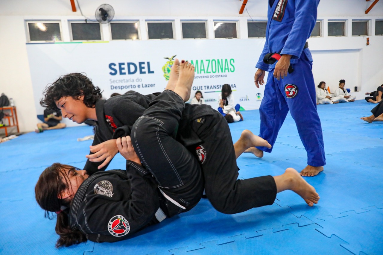 Governo abre 50 vagas para aulas gratuitas de jiu-jitsu em Manaus; saiba mais