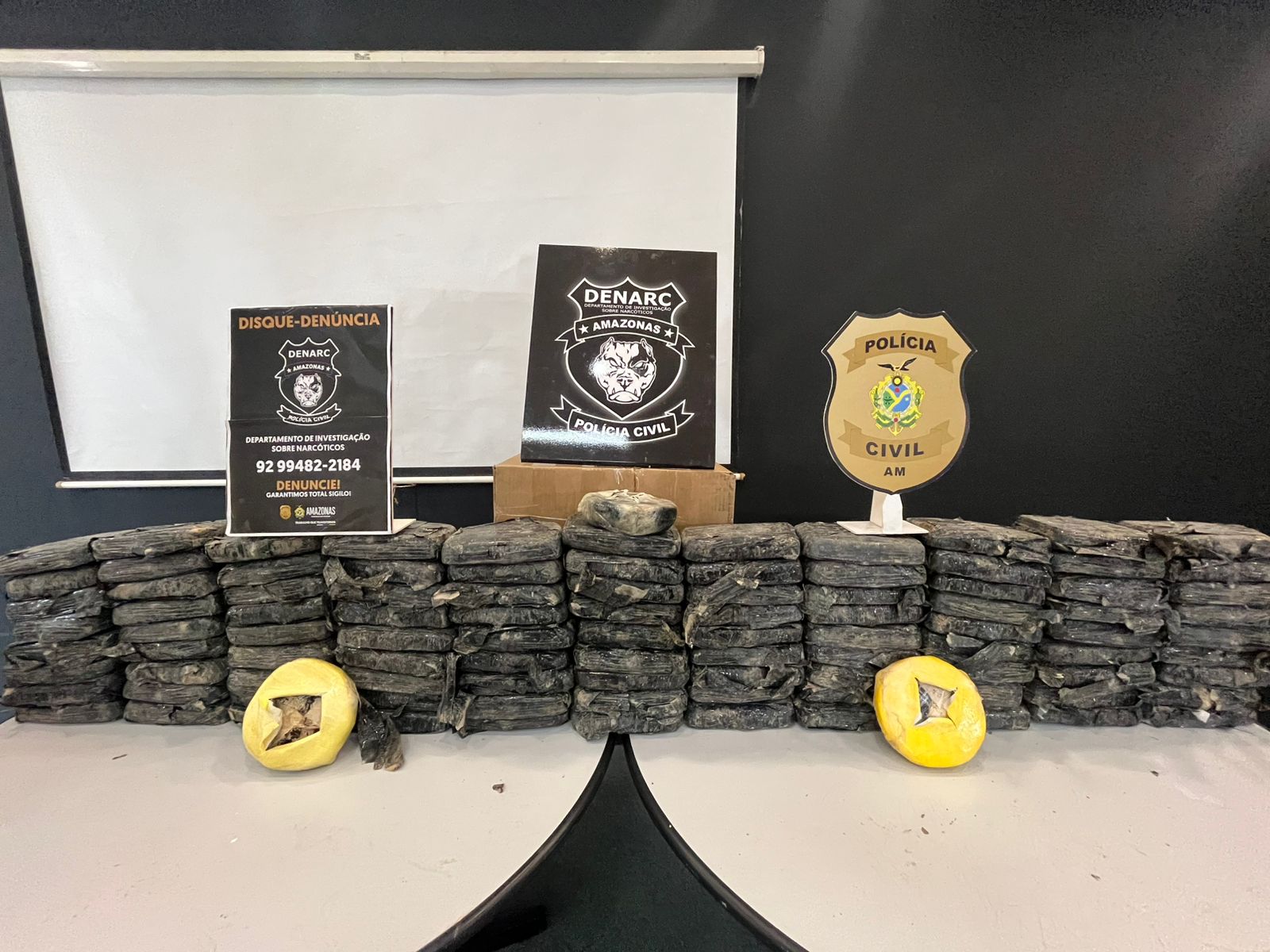 Quadrilha é presa no Tarumã com cocaína avaliada em mais de R$ 8 milhões