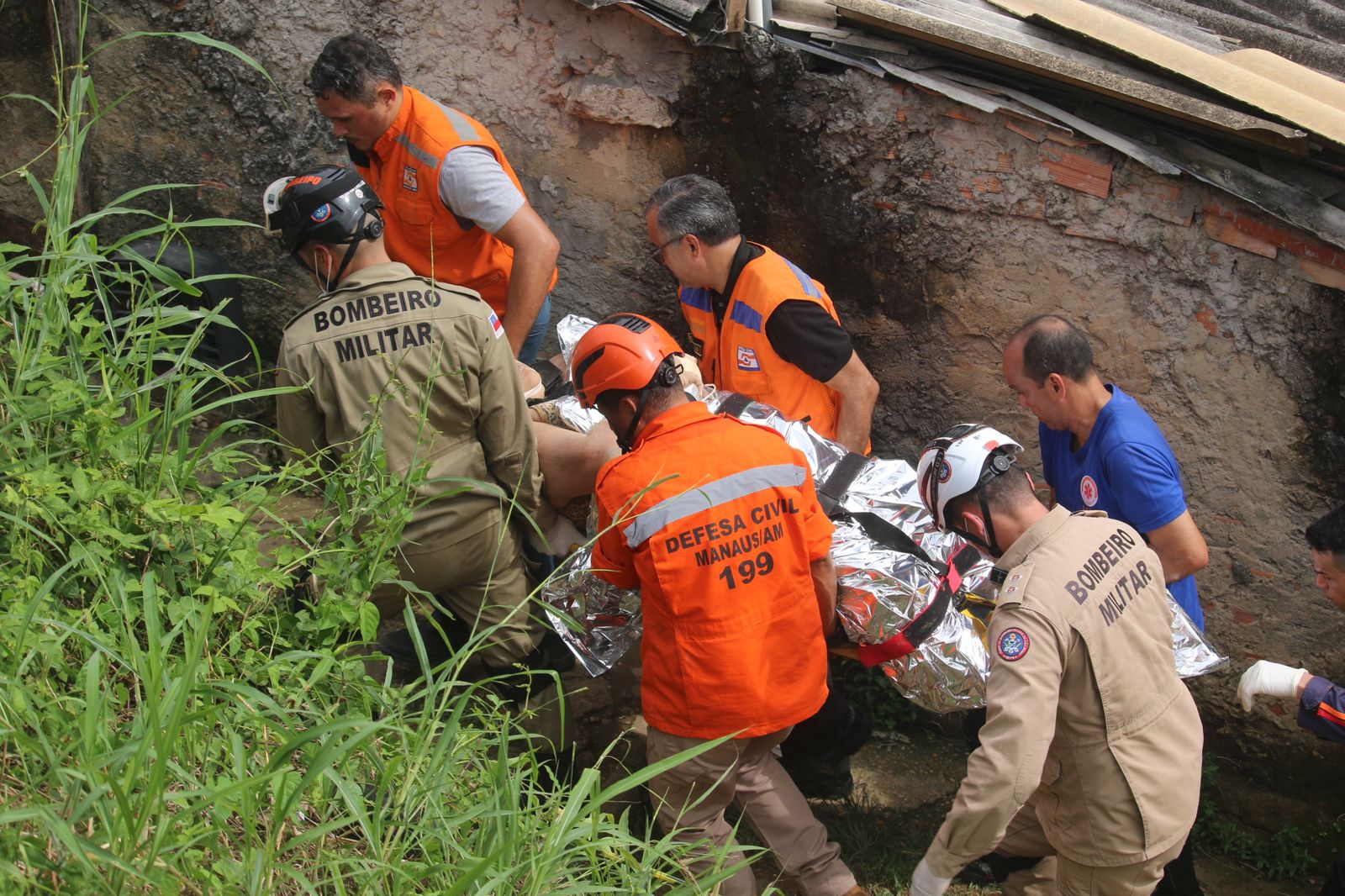Segunda vítima de soterramento na Redenção é resgatada dos escombros