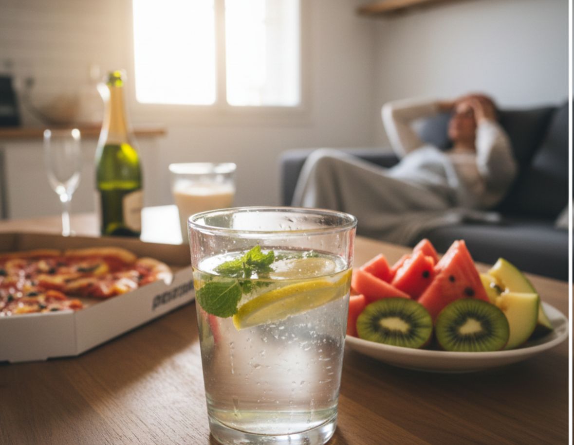 Ressaca de Natal: Estratégias eficazes para recuperar o corpo após os excessos