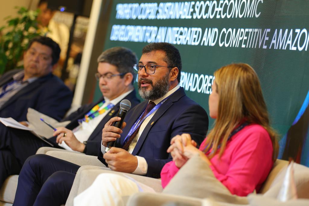 COP 28: Wilson Lima destaca aportes de R$ 1,2 bi do Estado em serviços ambientais