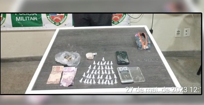 Com medo da polícia, homem acaba preso por tráfico de drogas em Manaus