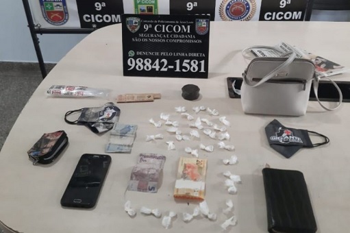Homem com tornozeleira eletrônica é preso vendendo drogas em Manaus