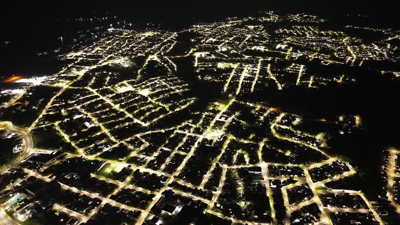 Coari conclui modernização e ganha mais de 4,5 mil novos pontos de iluminação