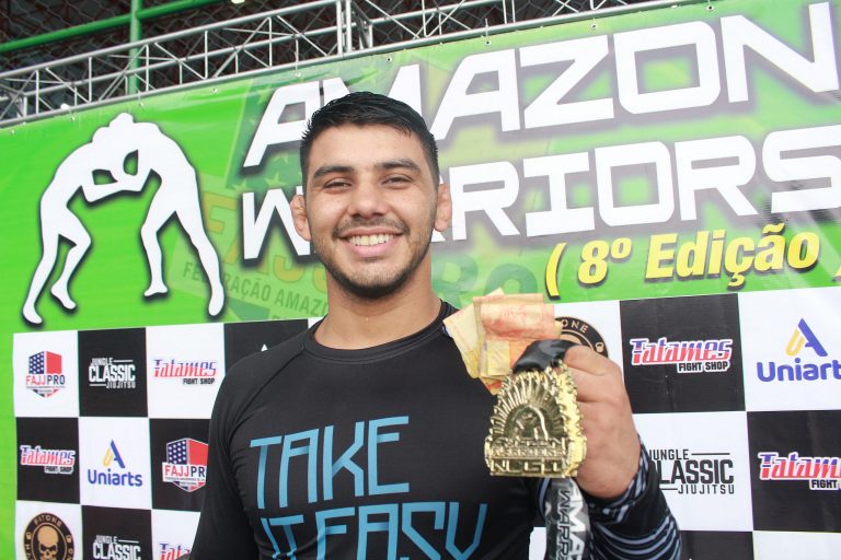 Lutadores realizam rifa para cirurgia do atleta Maik Matos no Amazonas