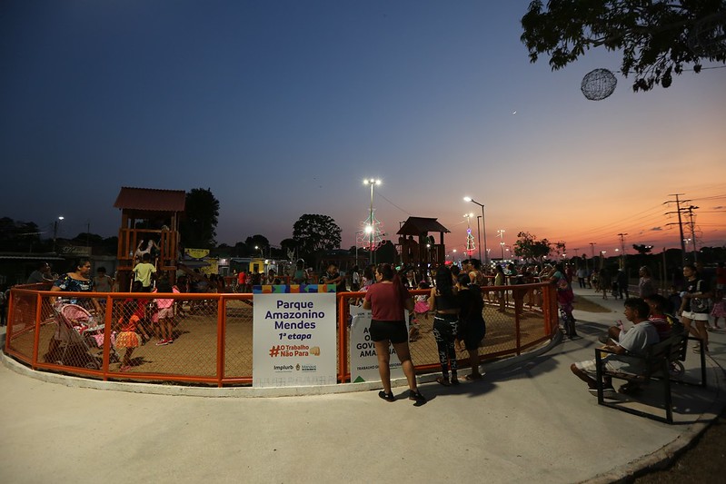 Parque Amazonino Mendes ficará aberto na véspera e no feriado de Natal em Manaus