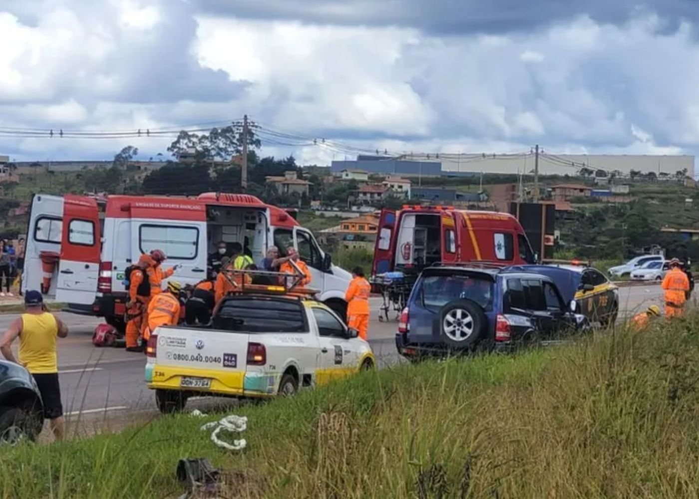 Criança morre após ser atingida por roda de caminhão que se soltou em acidente