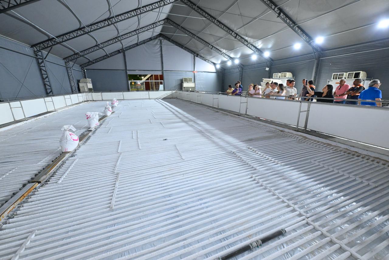 Decoração natalina na Ponta Negra terá pista de patinação no gelo 