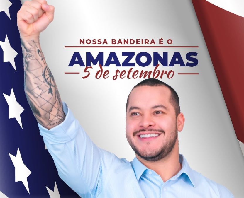 No dia 5 de setembro, Adail Filho fala sobre importância de defender o Amazonas