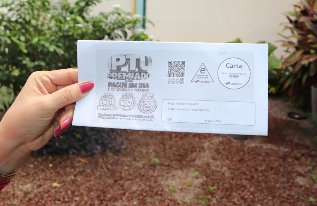 Pagamento do IPTU 2025 termina na segunda-feira em Manaus