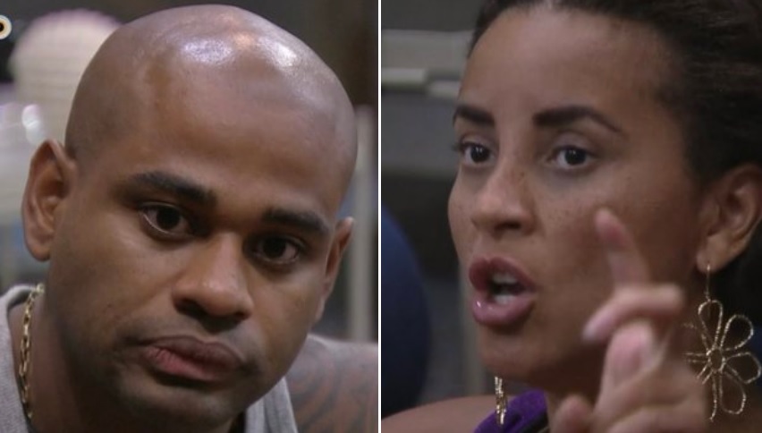 Cezar repassa informação sobre Ricardo Alface para Domitila e Fred: 'jogo duplo'