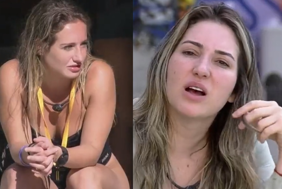 Bruna diz que toalha de Amanda fede a ‘caixa de areia de gato’ e sister rebate; vídeo