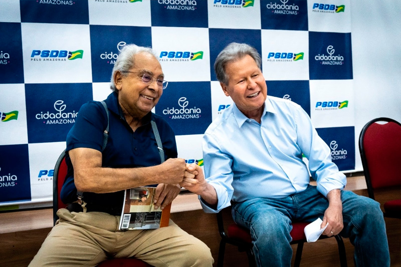 Amazonino Mendes e Arthur Neto oficializam candidaturas neste sábado em Manaus