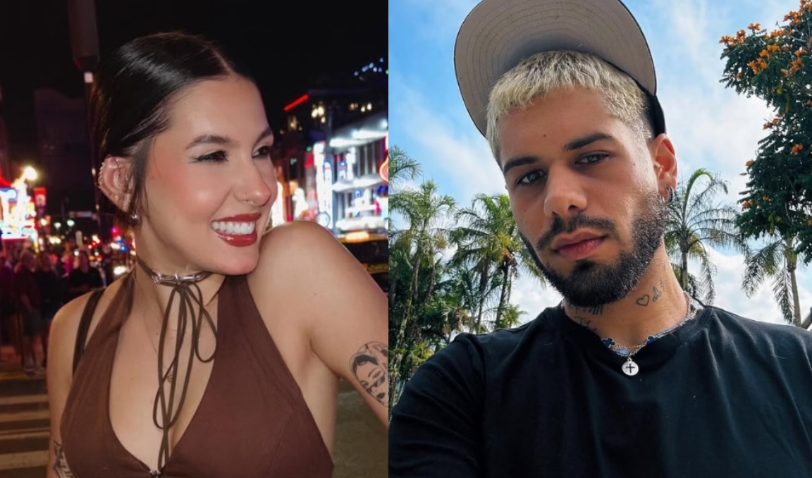 Fotos simultâneas e música combinando reacendem rumores de affair entre Zé Felipe e Ana Castela