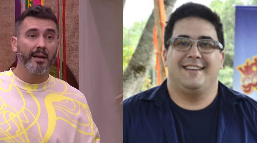 André Marques chora e relembra gordofobia: ‘a gente chora sozinho’