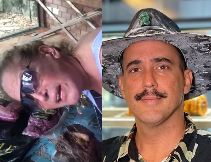 Susana Vieira ganha carne de presente de André Marques e reclama: ‘muito pouco'