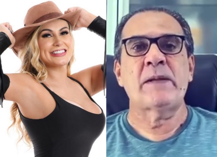 Andressa Urach coloca Silas Malafaia na Justiça e pede R$ 100 mil 