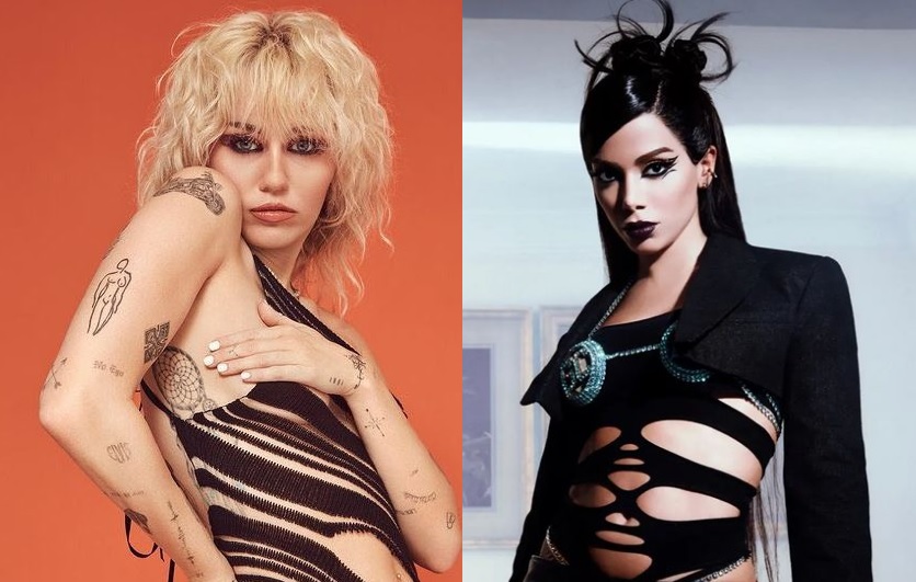 Anitta e Miley Cyrus vão cantar juntas no Lollapalooza 2022
