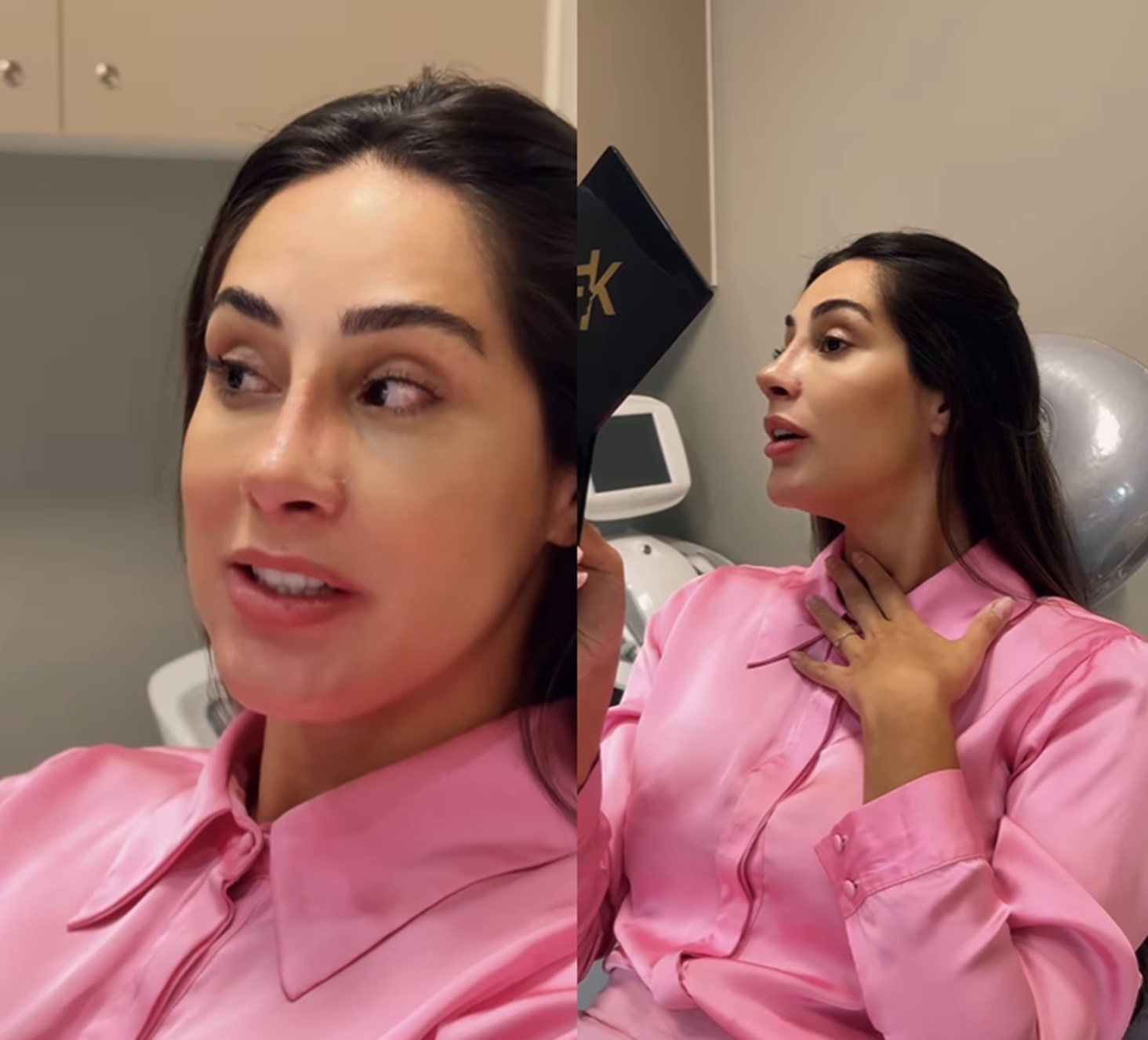 Ex-BBB Deniziane mostra resultado de rinoplastia; fotos