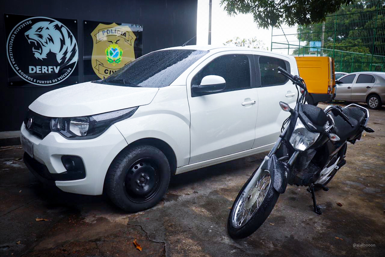 Cerca de 20 motos e carros roubados são recuperados em Manaus; veja a lista