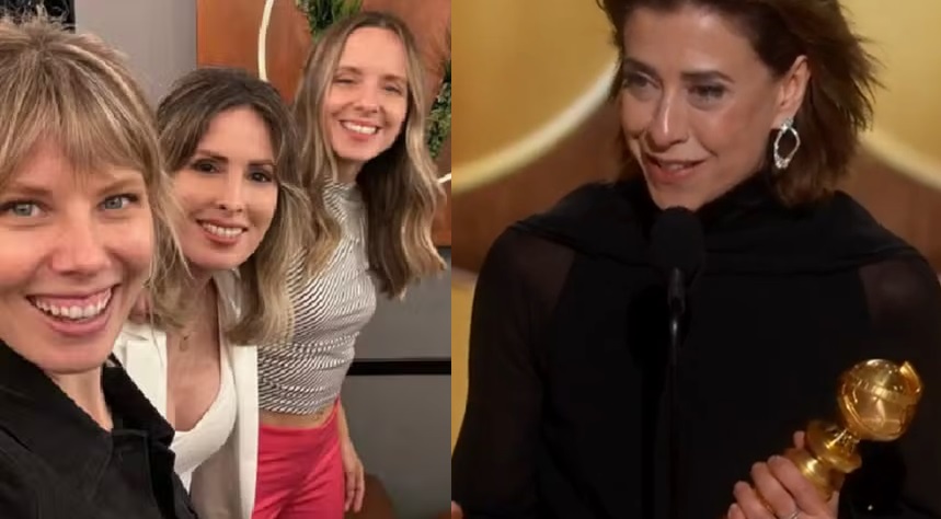 Apresentadoras argentinas desmerecem vitória de Fernanda Torres no Globo de Ouro; vídeo