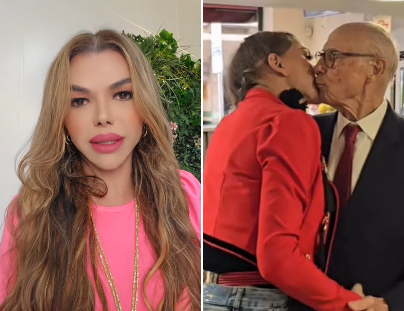 Léo Áquilla nega boatos de beijo em Eduardo Suplicy após foto 