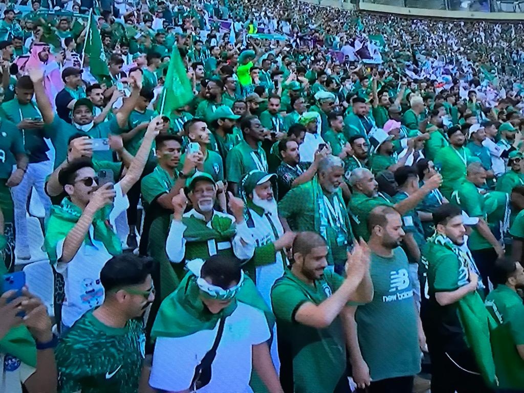 Favorita, Argentina é derrotada pela Arábia Saudita