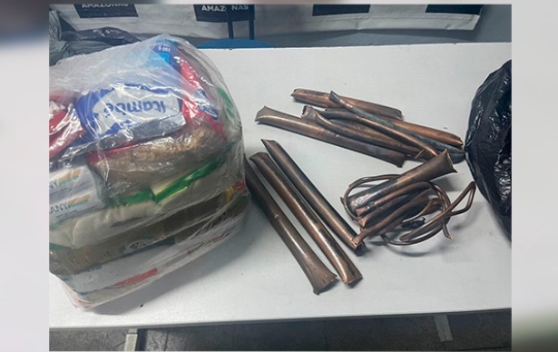 Polícia prende homem após furto em loja na avenida Eduardo Ribeiro em Manaus