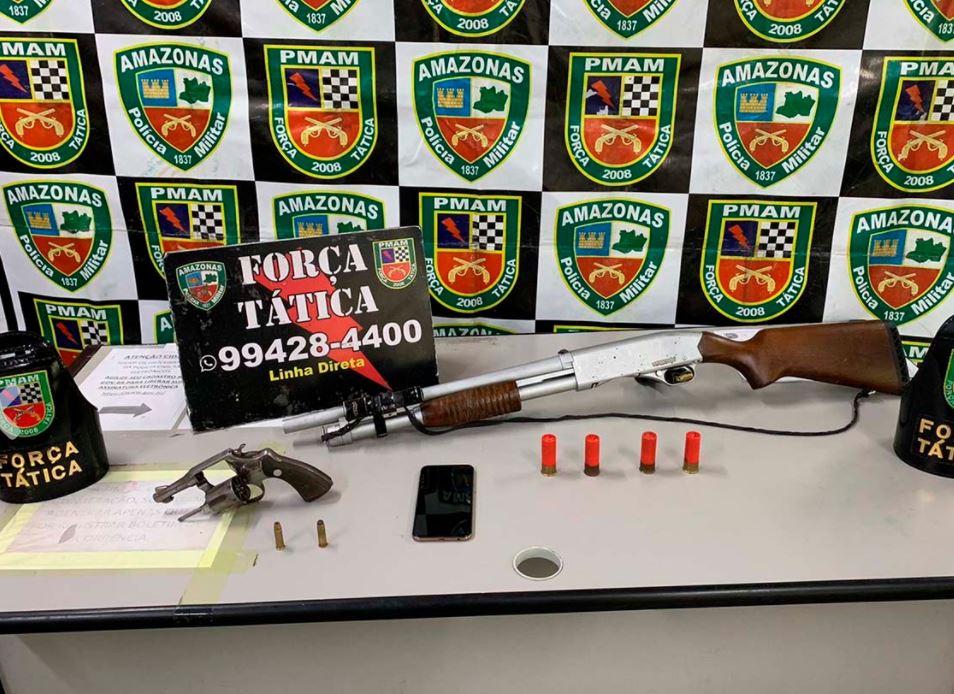 Integrante de facção é preso após confronto com rivais em Manaus