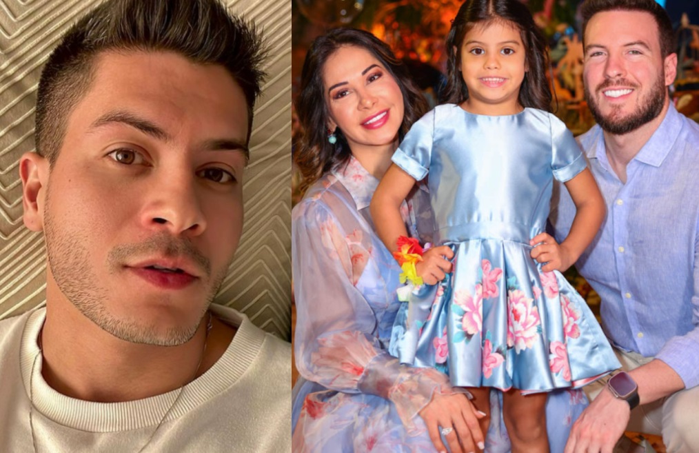 Maíra Cardi faz festão de aniversário para filha e não convida Arthur Aguiar