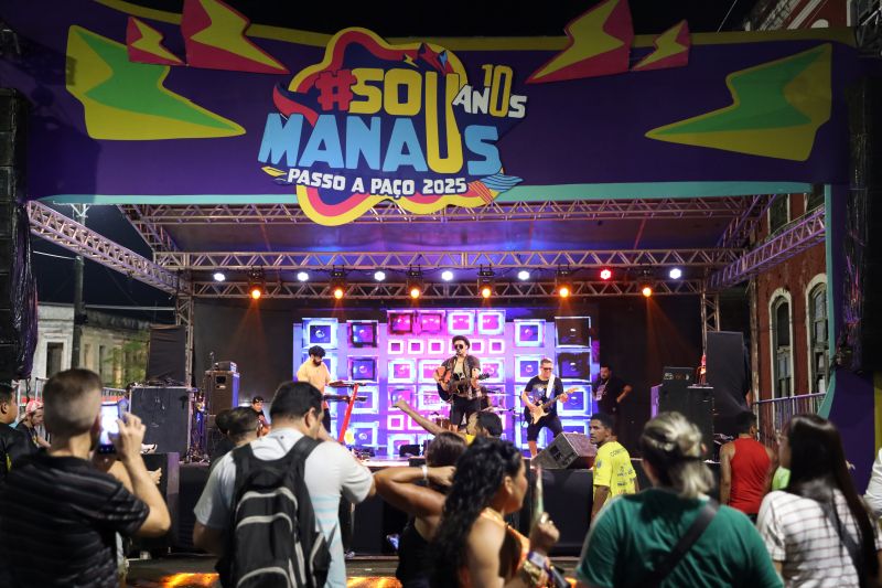 Artistas locais brilham no palco Mangueirão na segunda noite do Sou Manaus