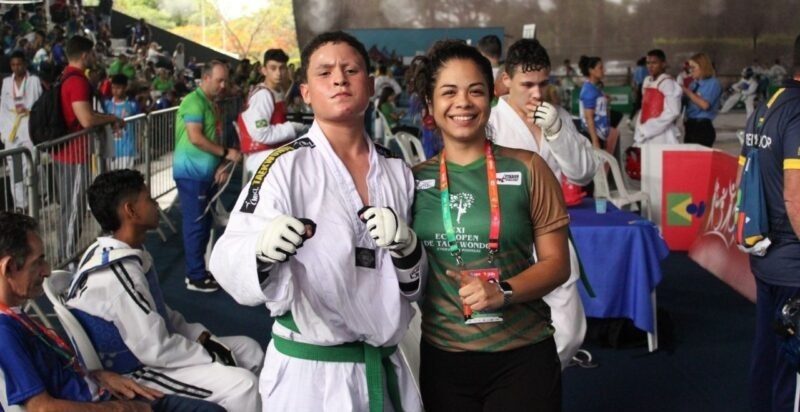 Amazonense supera lesão nos Jogos Escolares Brasileiros e conquista ouro no taekwondo