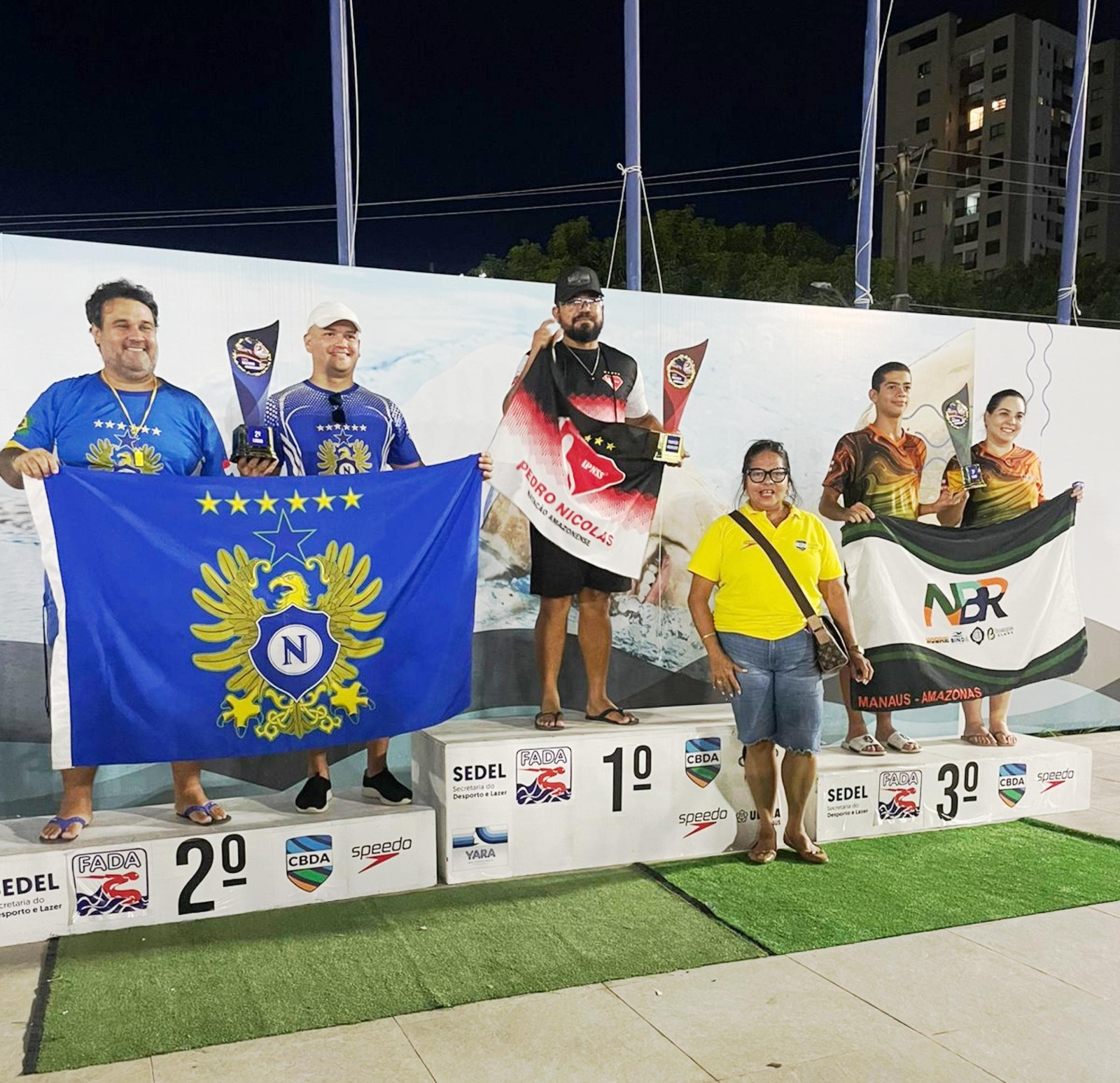 Equipes Pedro Nicolas, Nacional e NBR se destacam na Copa Amazonas de Natação